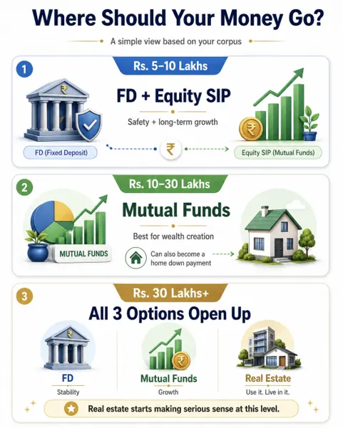 Investment Comparison Infographic