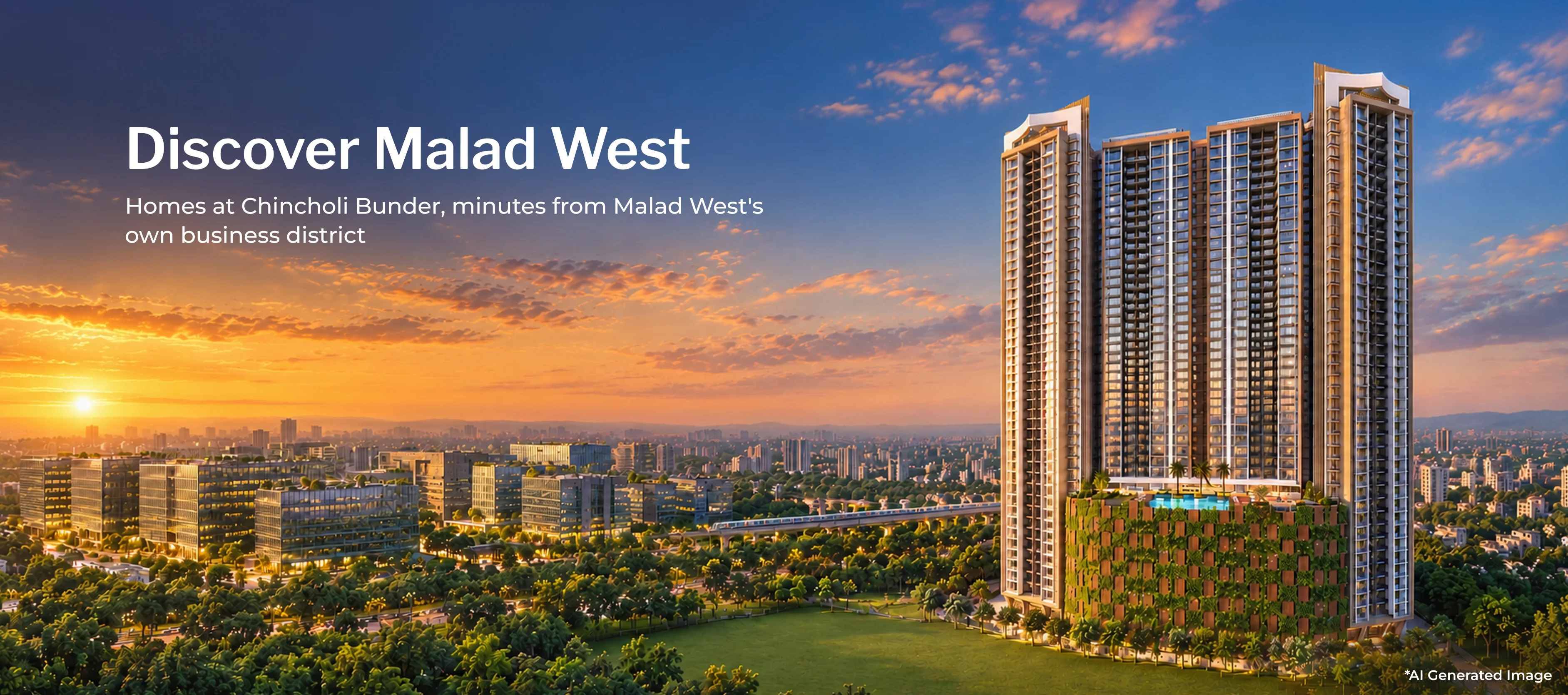 Flats in Malad West
