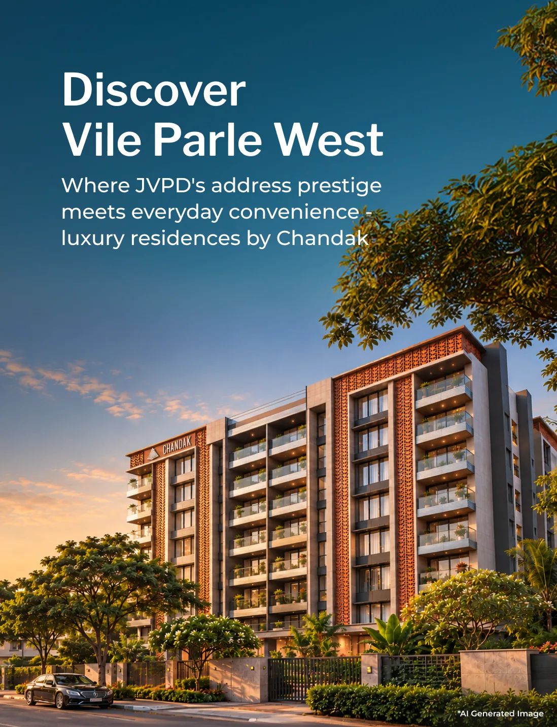 Flats in Vile Parle west